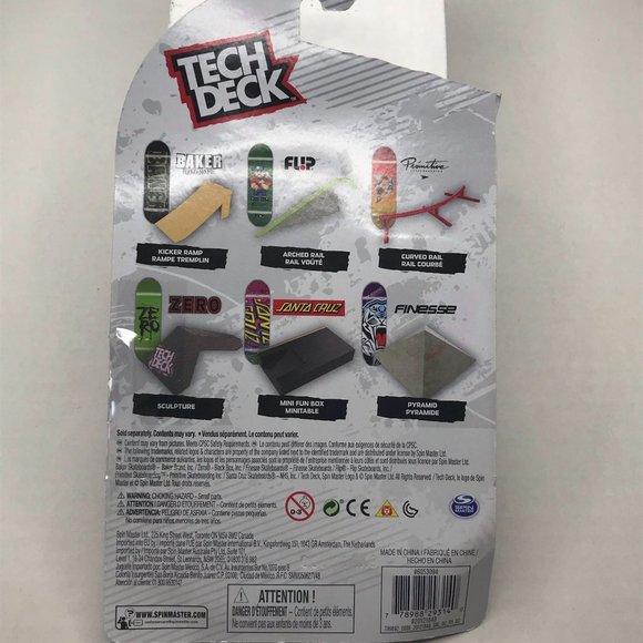 Tech Deck Street Hits World Edition Zero Sculpture New - Picture 2 of 6